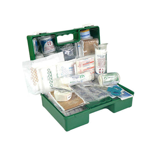 First Aid Kit | Industrial & Commercial | 1-12 Person | Plastic Wall Mountable Cabinet