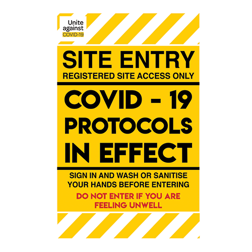 Covid-19 | Site signage & access equipment