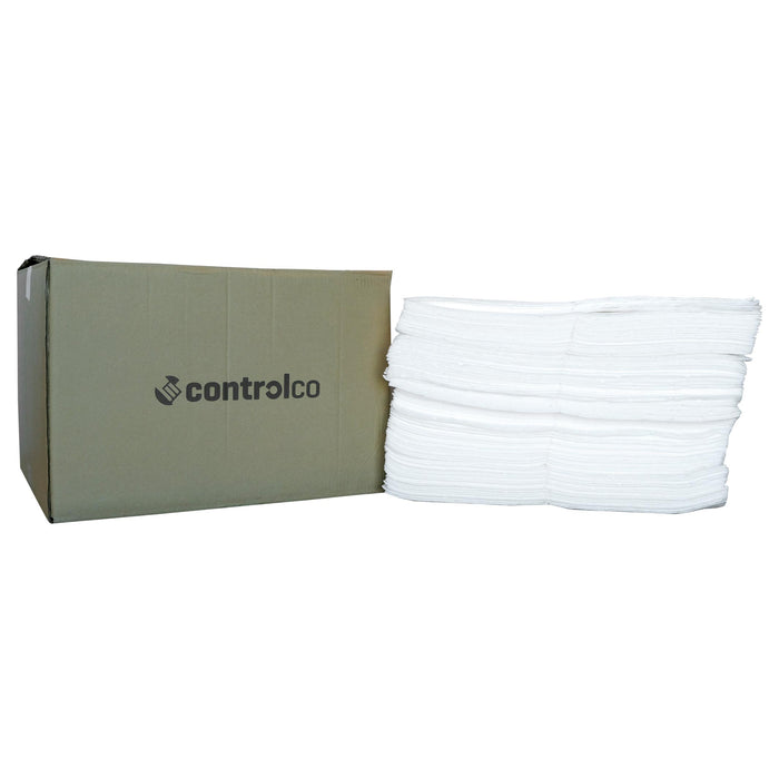 Controlco Sorbent Pads | Oil Only | Light Weight | 200 Pads