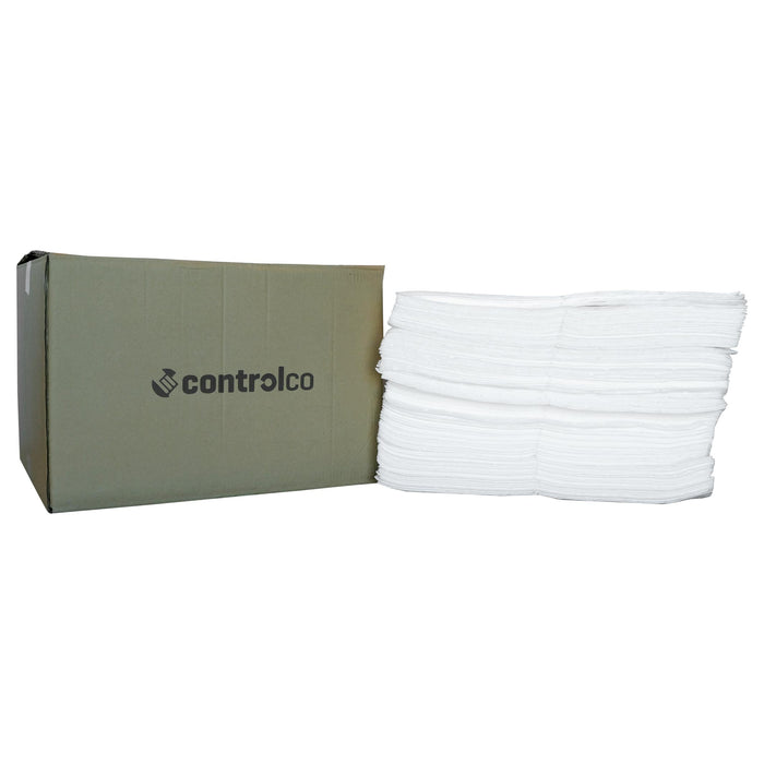 Controlco Sorbent Pads | Oil Only | Heavy Weight | 100 Pads