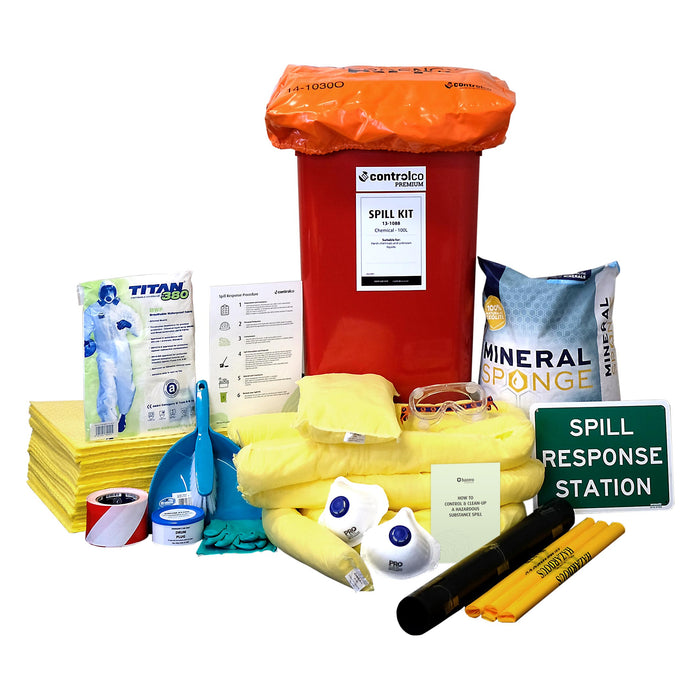Controlco Premium Spill Kit | Chemical | 100L