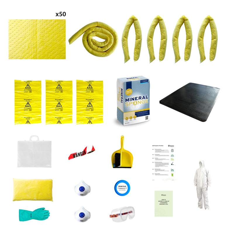 REFILL | Premium Spill Kit | Chemical | 100L