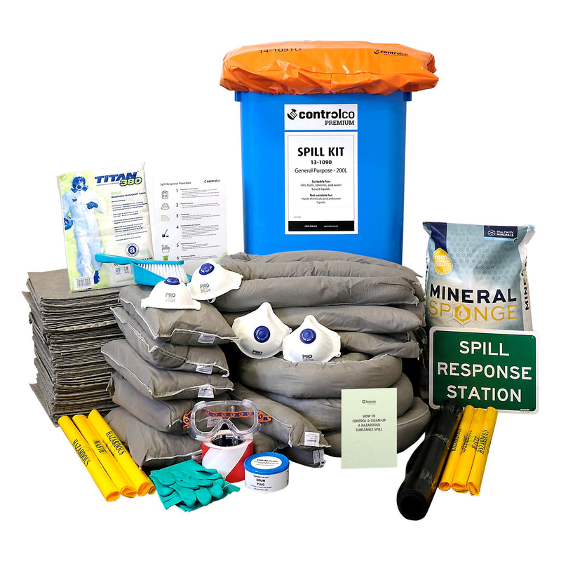 Premium Spill Kit | General Purpose | 200L