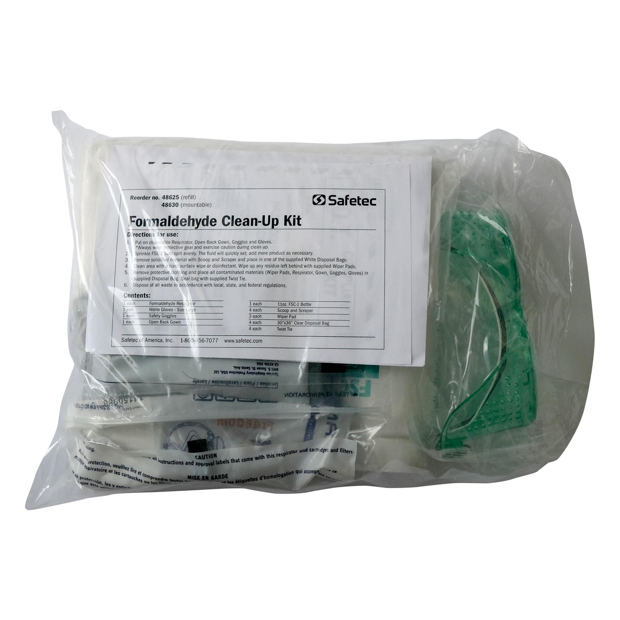 Formaldehyde Spill Kit — First Aid Plus Limited T/A Total Safety