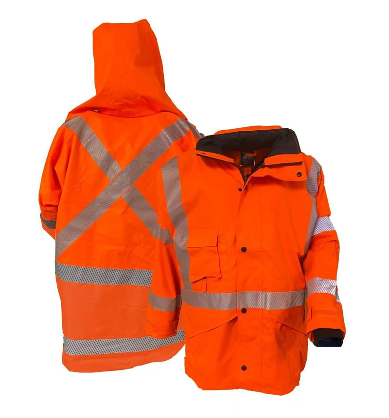 Essentials TTMC Waterproof D/N Orange Jacket | 801061
