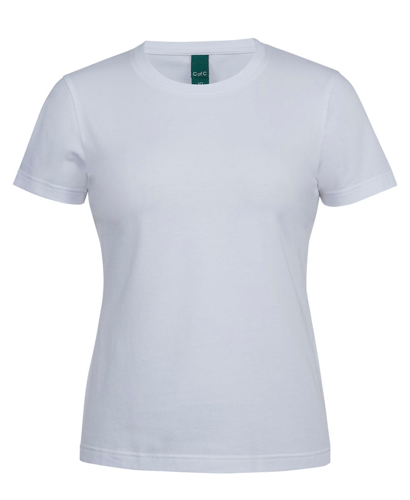 C of C Ladies Cotton S/S Stretch Tee | 1STS1
