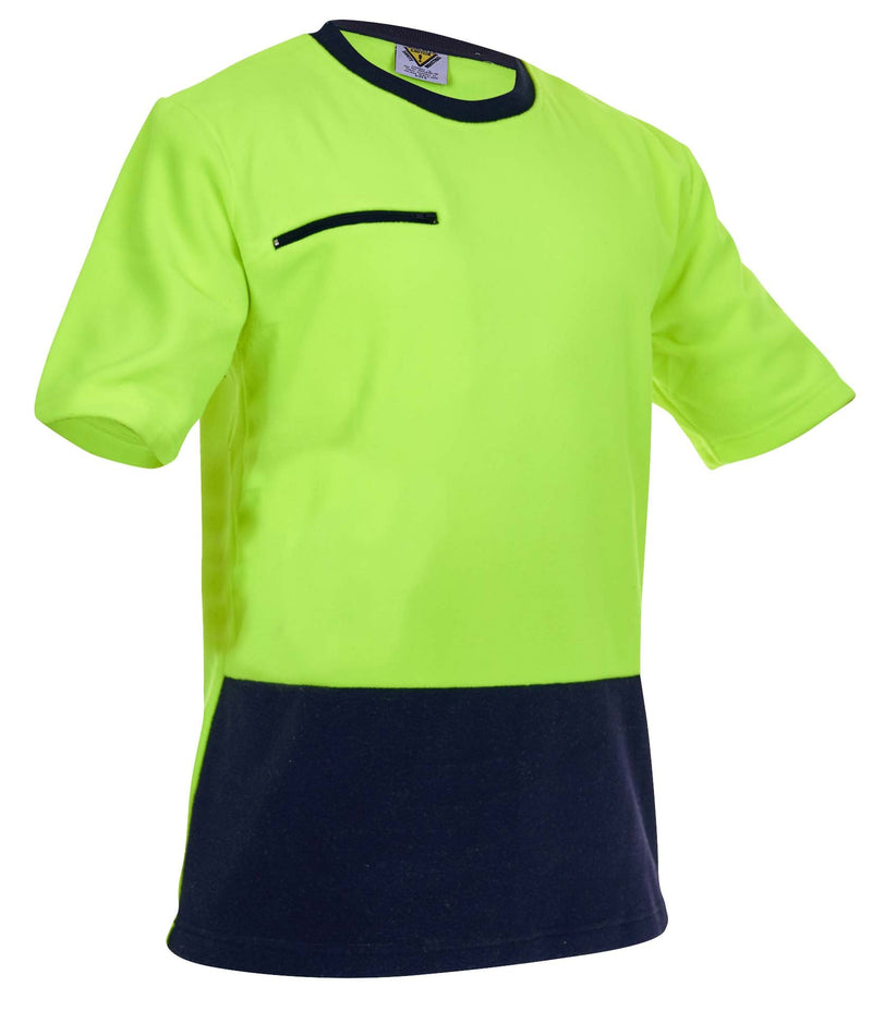 Hi-Vis D/O Polar Fleece Crew Neck T-Shirt | PCF1011