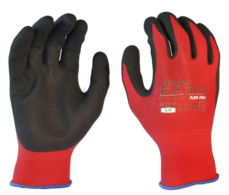 Safe-T-Tec | Extra Flex Flexi-Pro Sandy Latex Coated Glove
