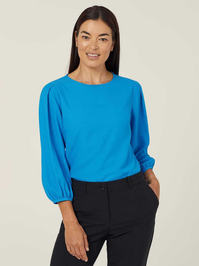 French Georgette 3/4 Sleeve Top | CATUPM