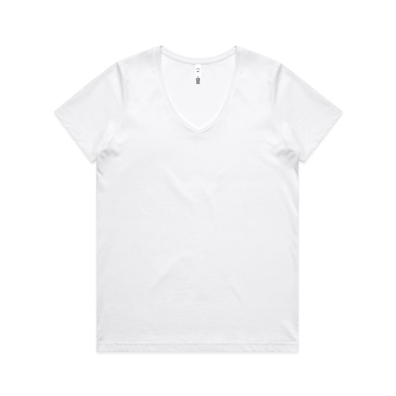 Wo's Maple V Neck Tee 4023