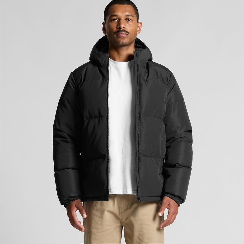 Mens Hooded Puffer Jacket | 5590