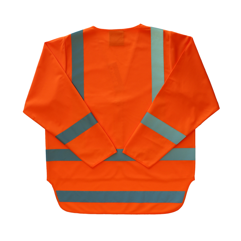 Esko Hi-vis Long Sleeve Safety Vest | Orange | HVLO