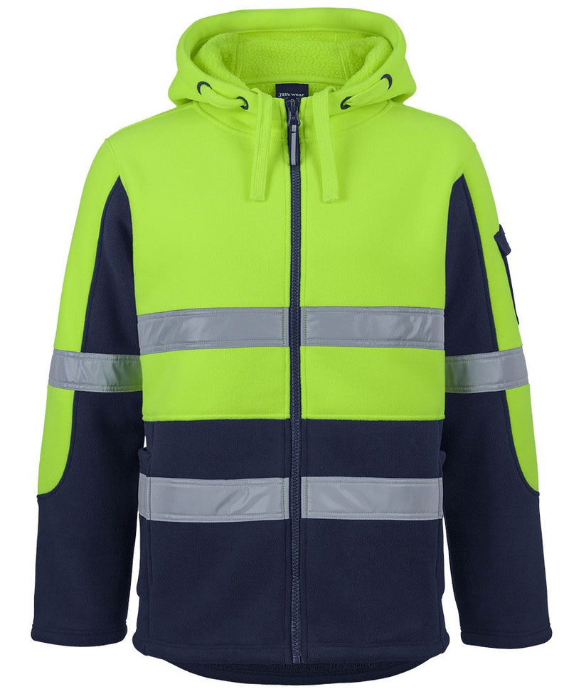 JB's Hi Vis D+N 450g Full Zip Shepherd Hoodie | 6DLZ