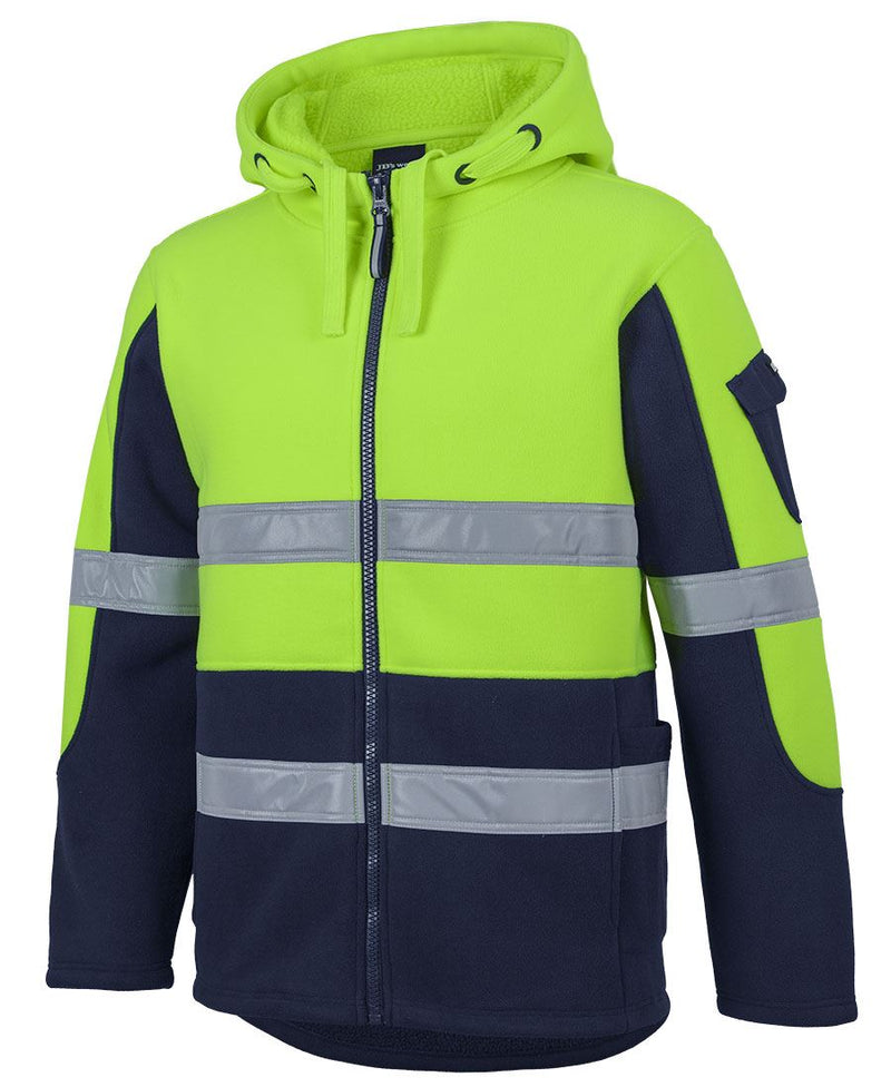 JB's Hi Vis D+N 450g Full Zip Shepherd Hoodie | 6DLZ
