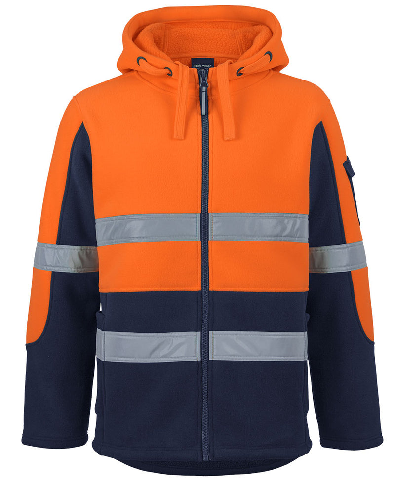 JB's Hi Vis D+N 450g Full Zip Shepherd Hoodie | 6DLZ
