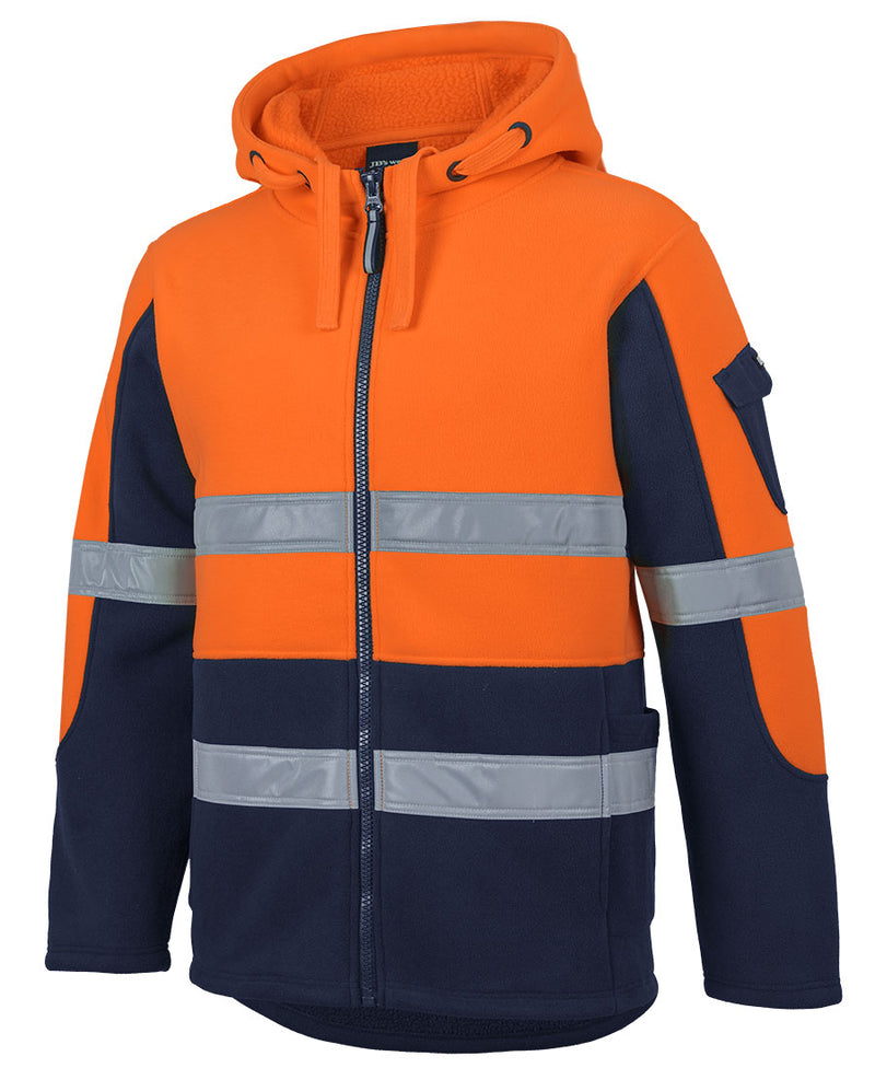 JB's Hi Vis D+N 450g Full Zip Shepherd Hoodie | 6DLZ