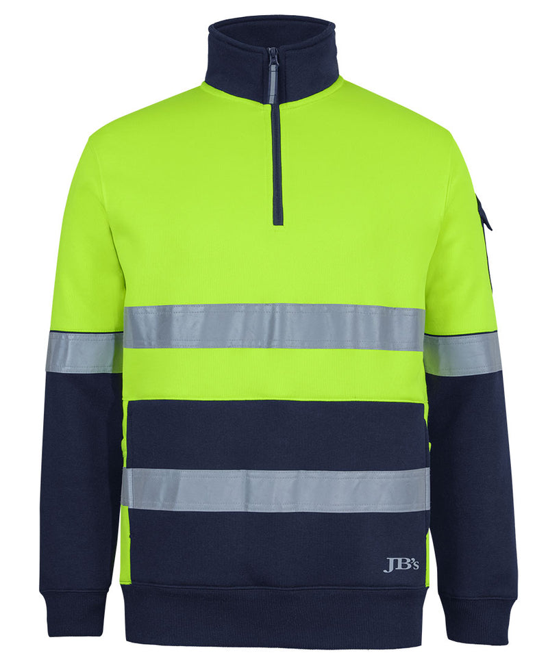 JB's 350g Hi Vis (D+N) 1/2 Zip Trade Fleece | 6DNVF