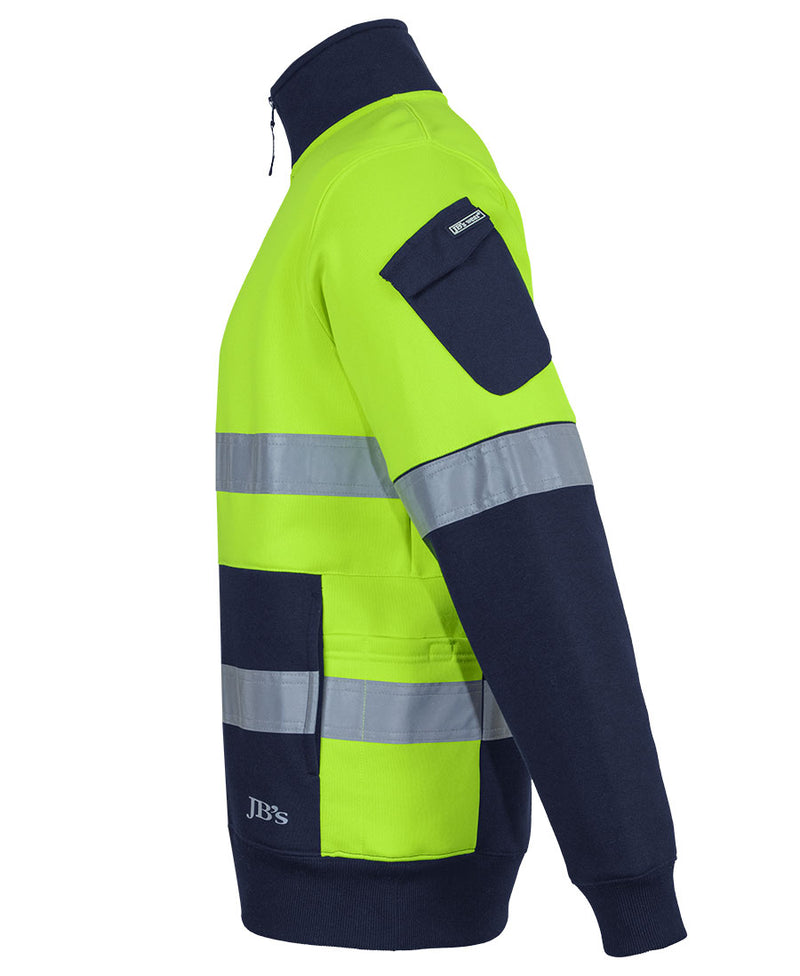 JB's 350g Hi Vis (D+N) 1/2 Zip Trade Fleece | 6DNVF