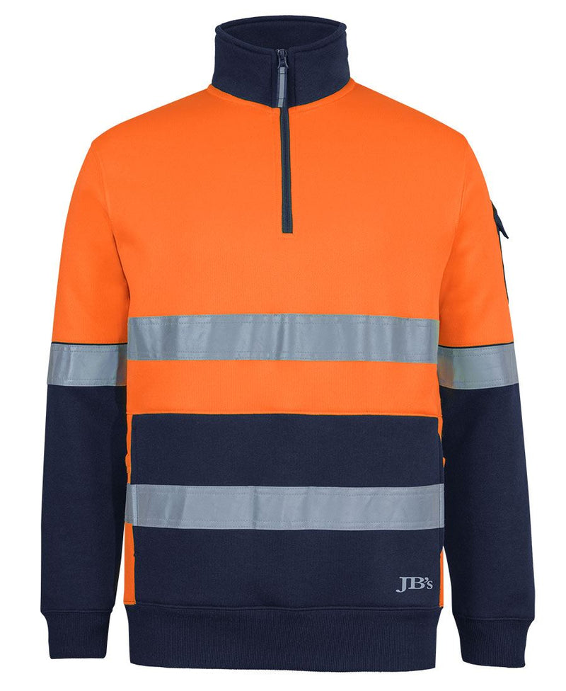 JB's 350g Hi Vis (D+N) 1/2 Zip Trade Fleece | 6DNVF