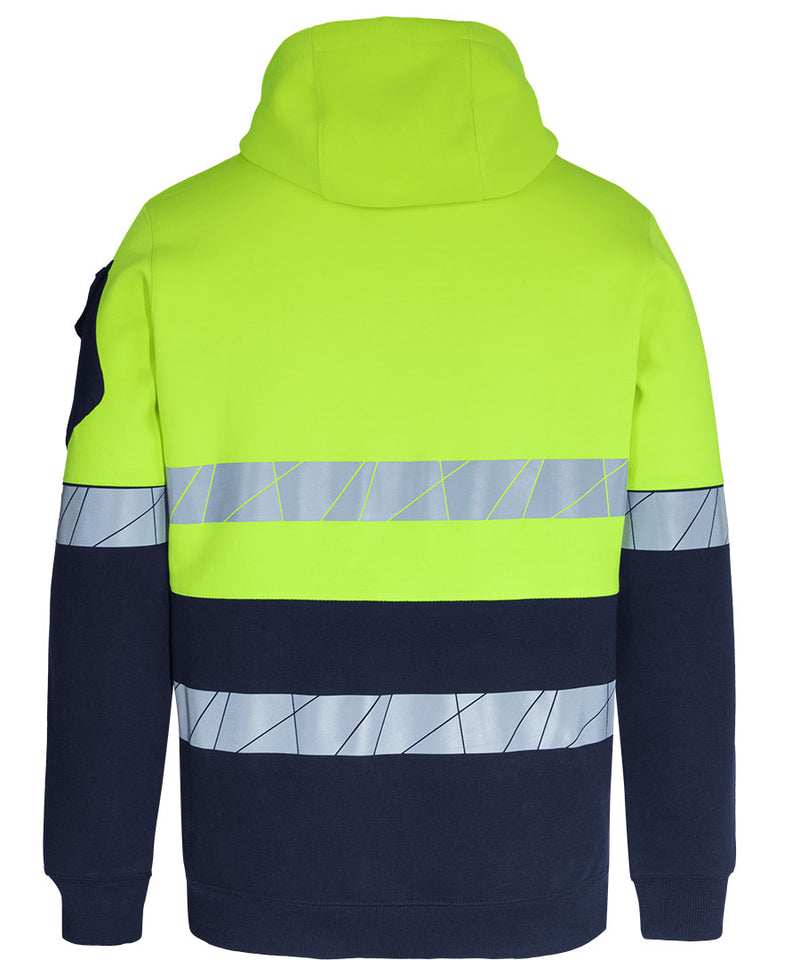 JB's 450g Hi VIs Pull Over Hoodie with Fragmented Tape |6DPFP