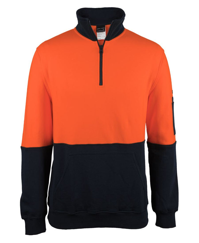 Hi Vis 310 Cotton 1/2 Zip Fleece | 6HVFM