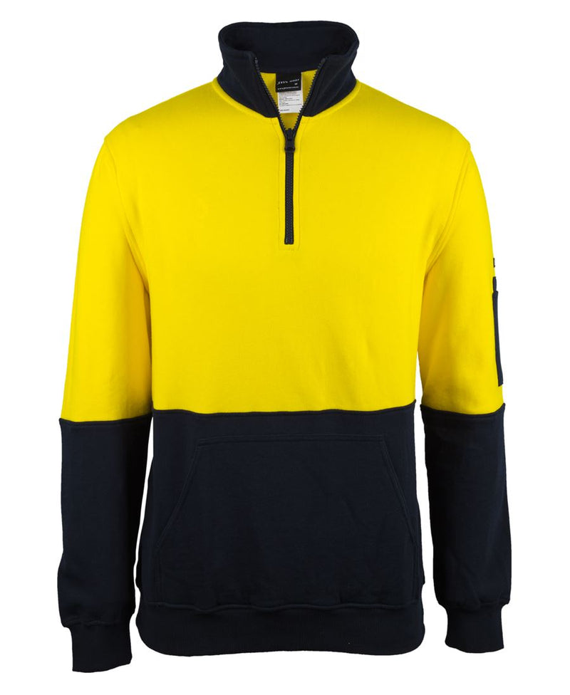 Hi Vis 310 Cotton 1/2 Zip Fleece | 6HVFM