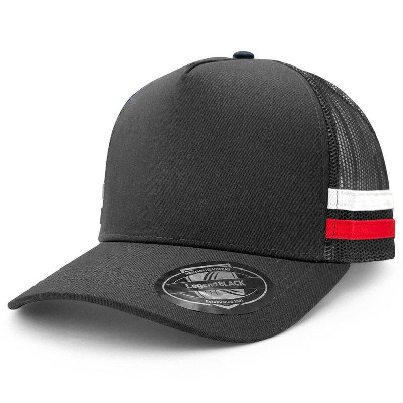 STRIPED TRUCKER CAP - 7050