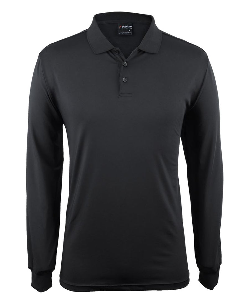 Podium L/S Stretch Polo | 7STL