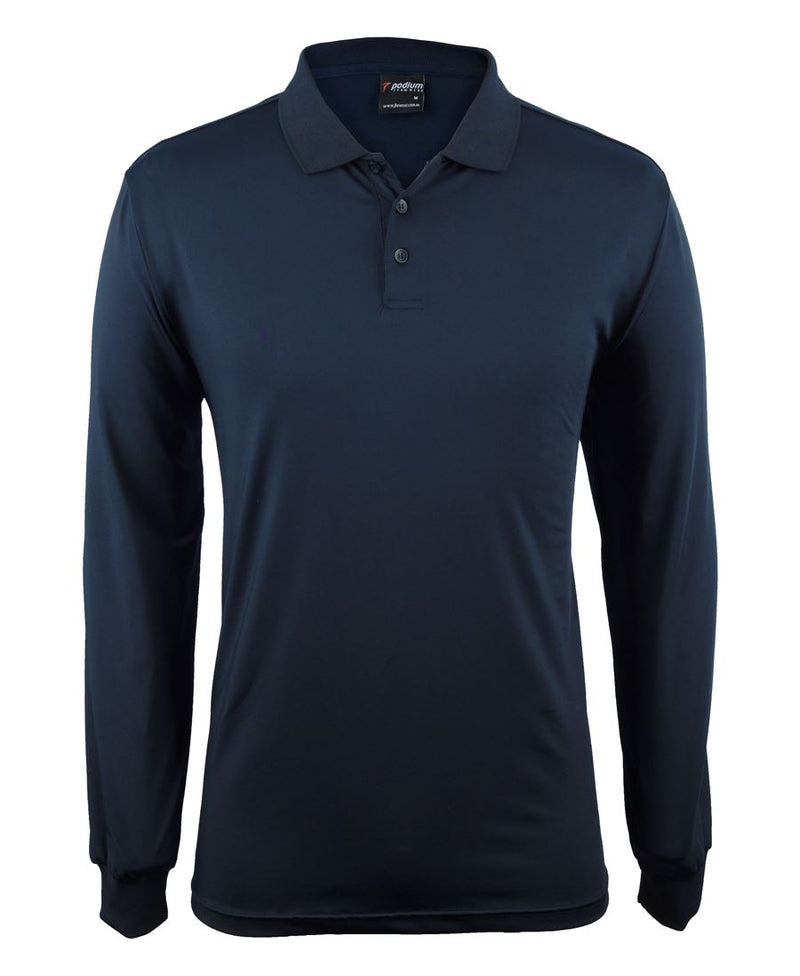 Podium L/S Stretch Polo | 7STL