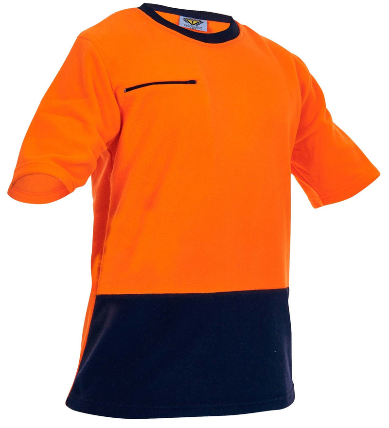 Hi-Vis D/O Polar Fleece Crew Neck T-Shirt | PCF1011