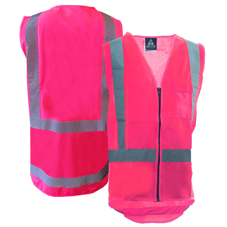 Zipped Hi-Vis Vest DN | 801017