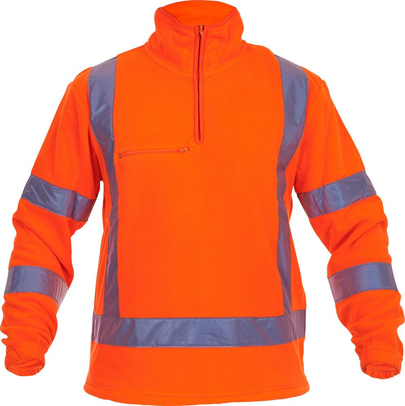 Hi-Vis TTMC X-Back Polar Fleece 1/2 Zip Tunic | PCF1016