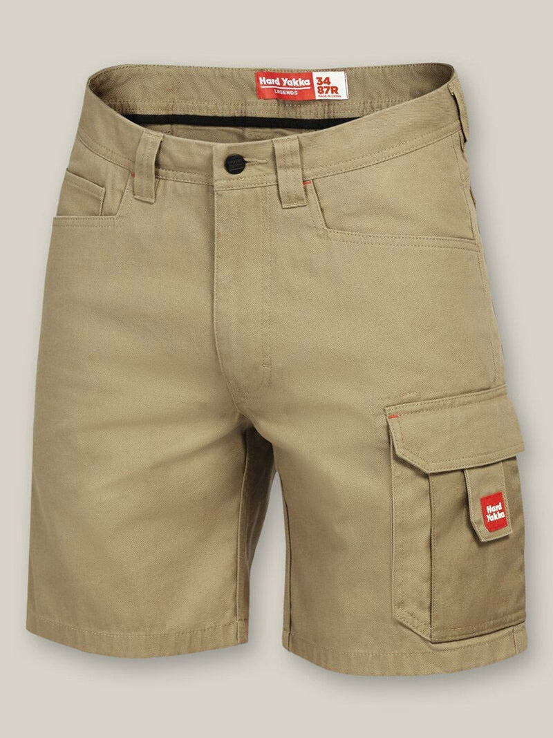LEGENDS RELAXED FIT COTTON WORK CARGO SHORT | Y05066