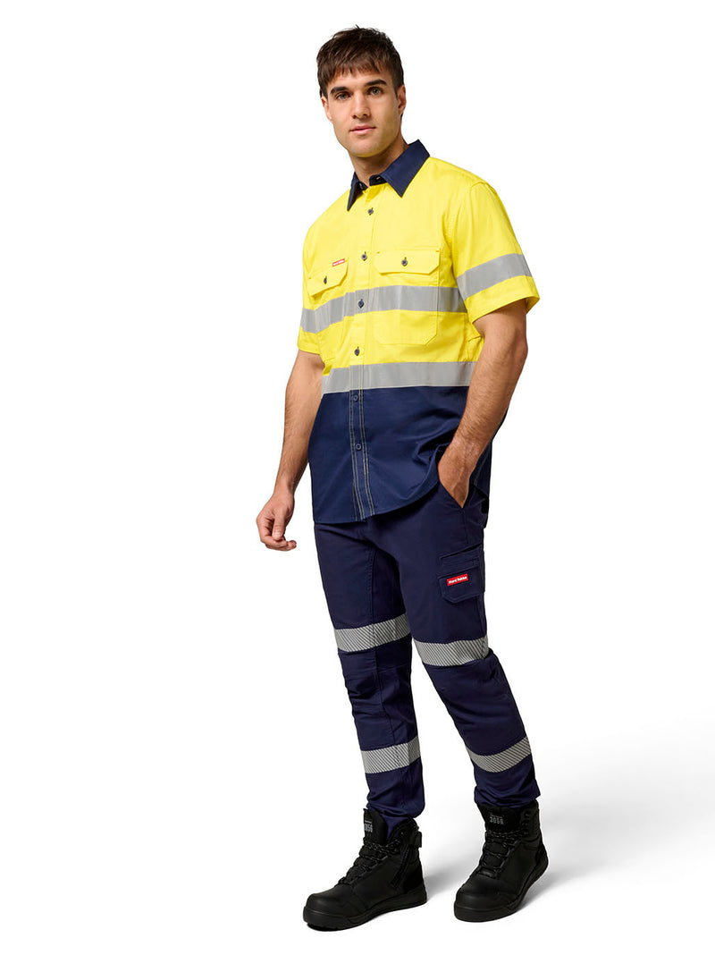 CORE HV SS LW SPLICED VENTED DRILL SHIRT
