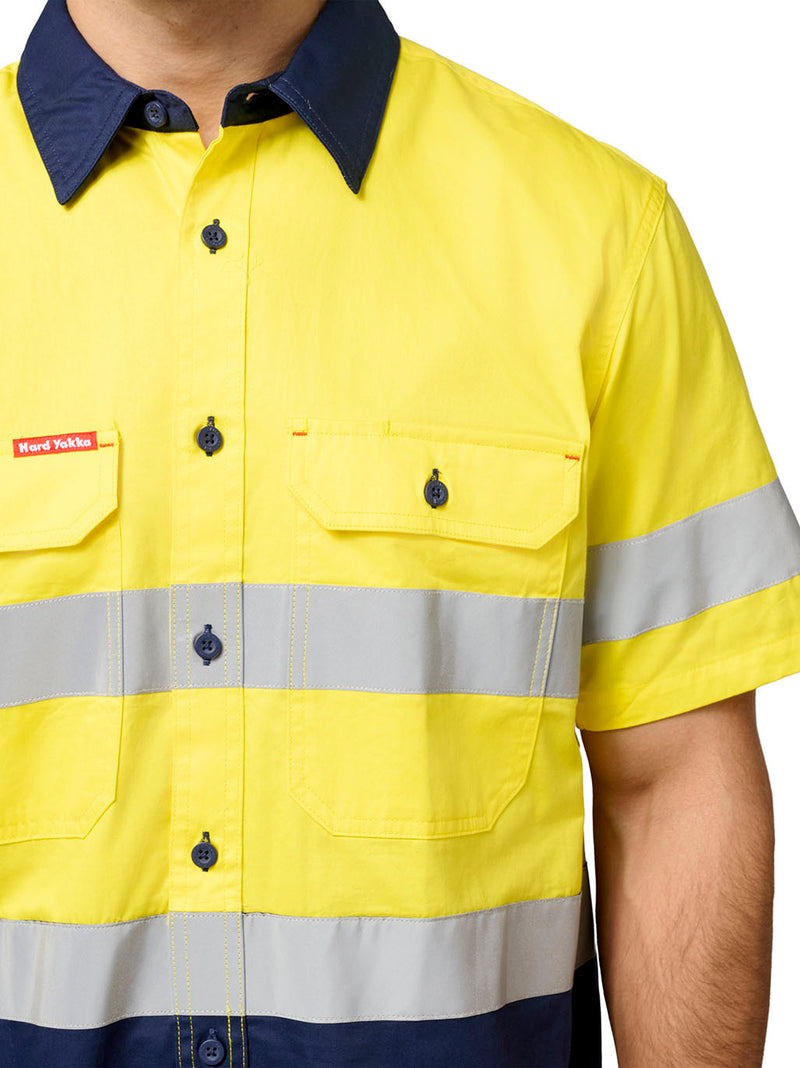 CORE HV SS LW SPLICED VENTED DRILL SHIRT