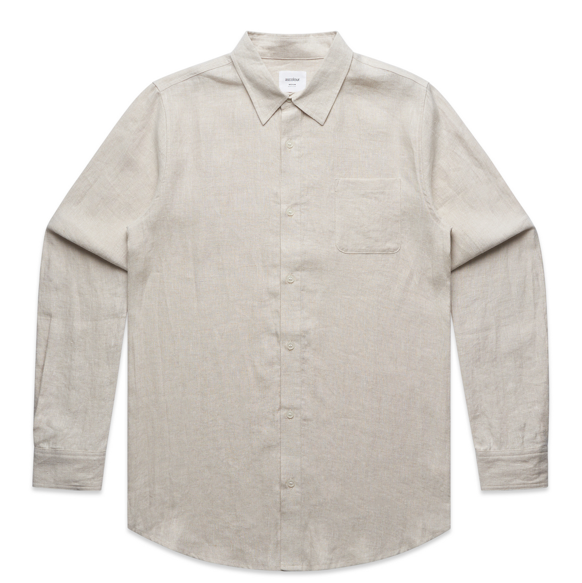 AS Colour Mens Linen Shirt 5418 — First Aid Plus Limited T/A Total