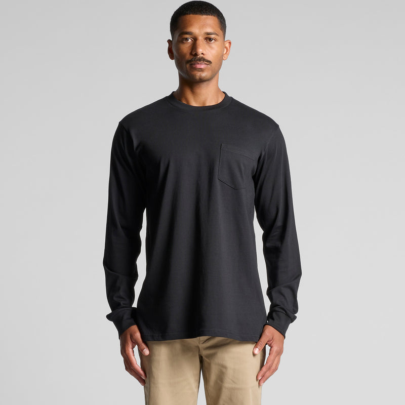 Mens Classic Pocket Long Sleeve Tee | 5072