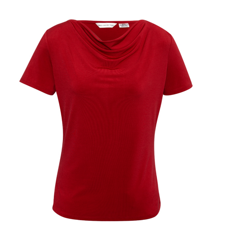 Ladies Ava Drape Knit Top | K625