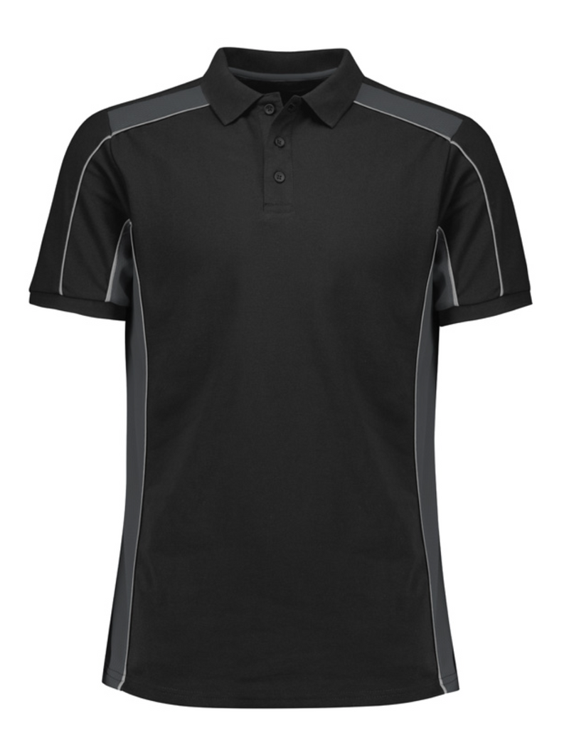 Unisex Grid Short Sleeve Polo | P413US