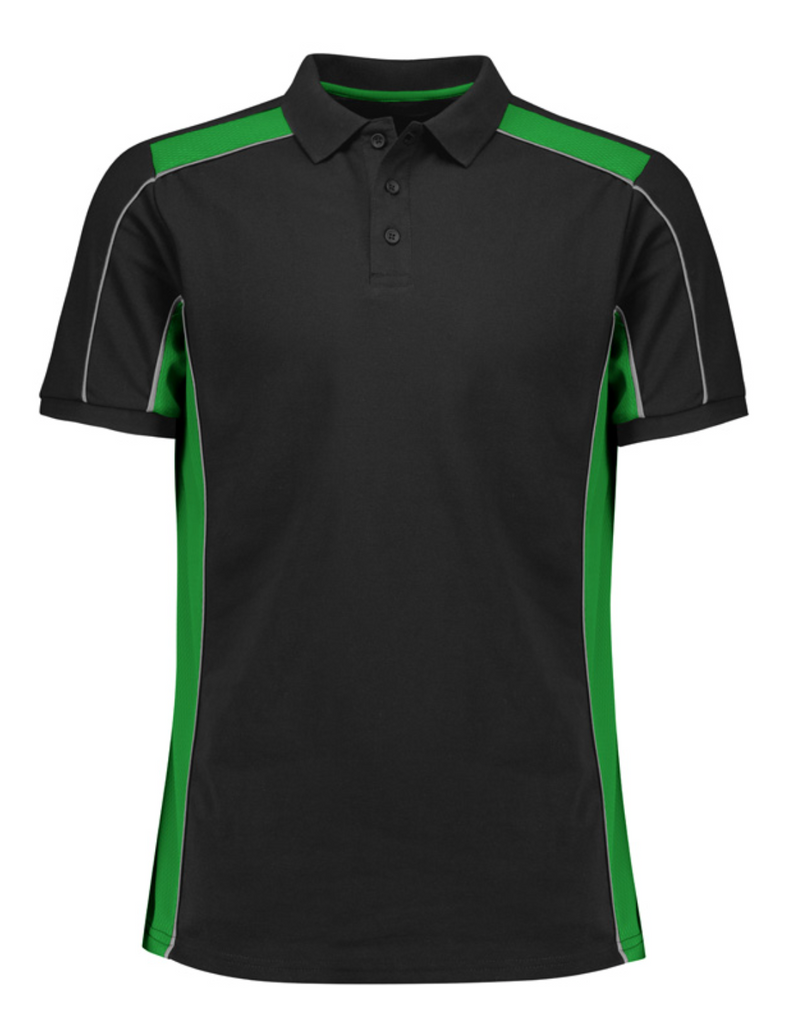 Unisex Grid Short Sleeve Polo | P413US