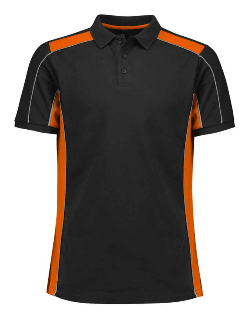 Unisex Grid Short Sleeve Polo | P413US