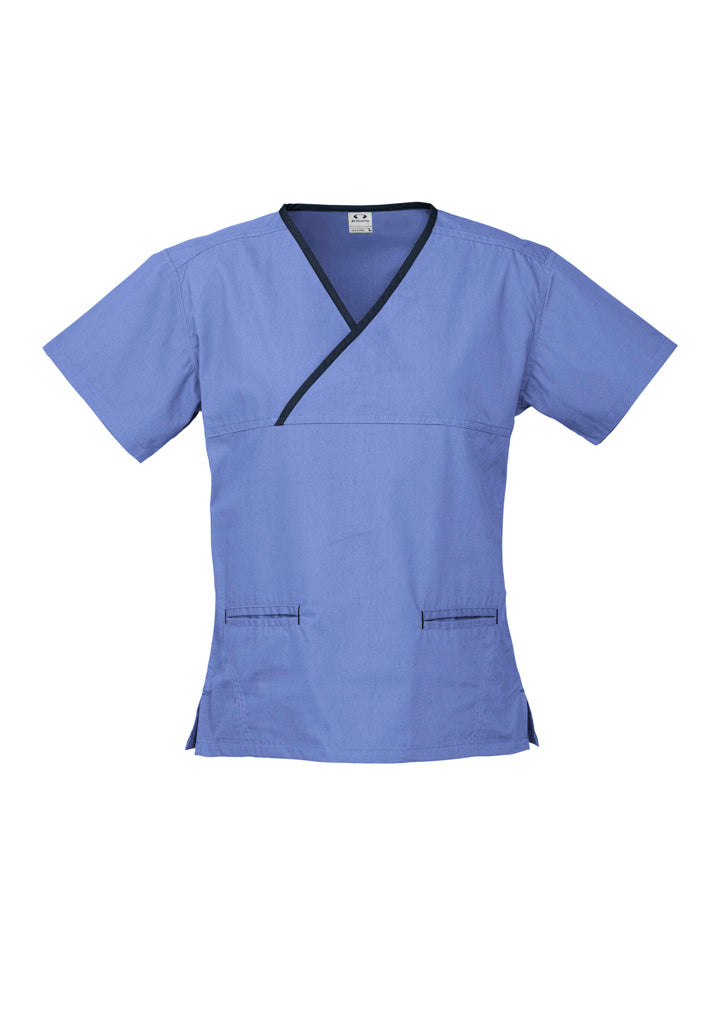 Womens Contrast Scrub Top | H10722