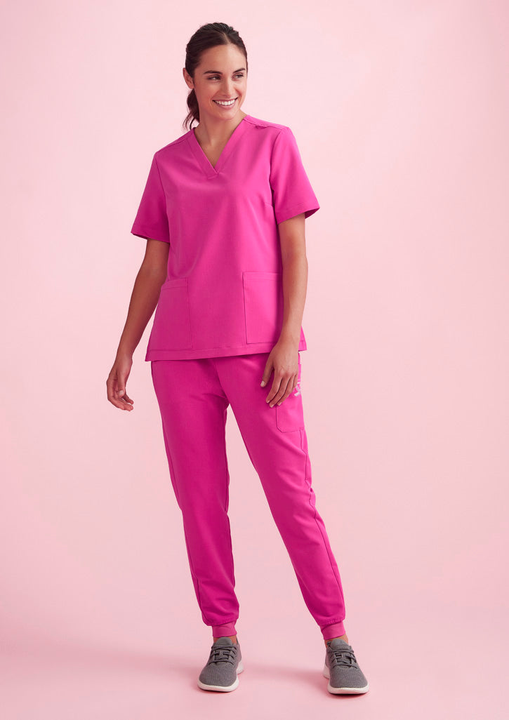 Womens Pink Jogger Scrub Pant | CSP241LL