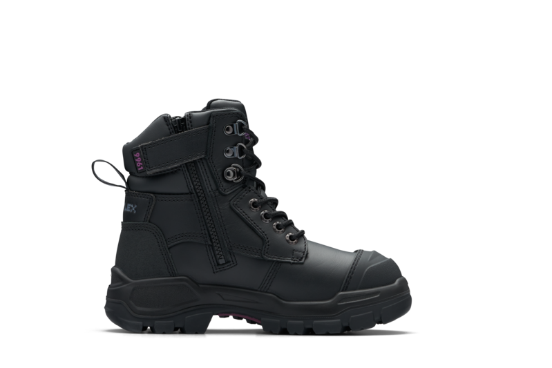 Purple Blundstone Ladies Work Boots Blundstone 887 Womens Safety