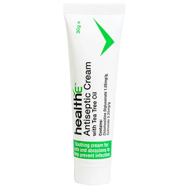 Health E Antiseptic Cream with Tea Tree Oil | 30mg | MCR004
