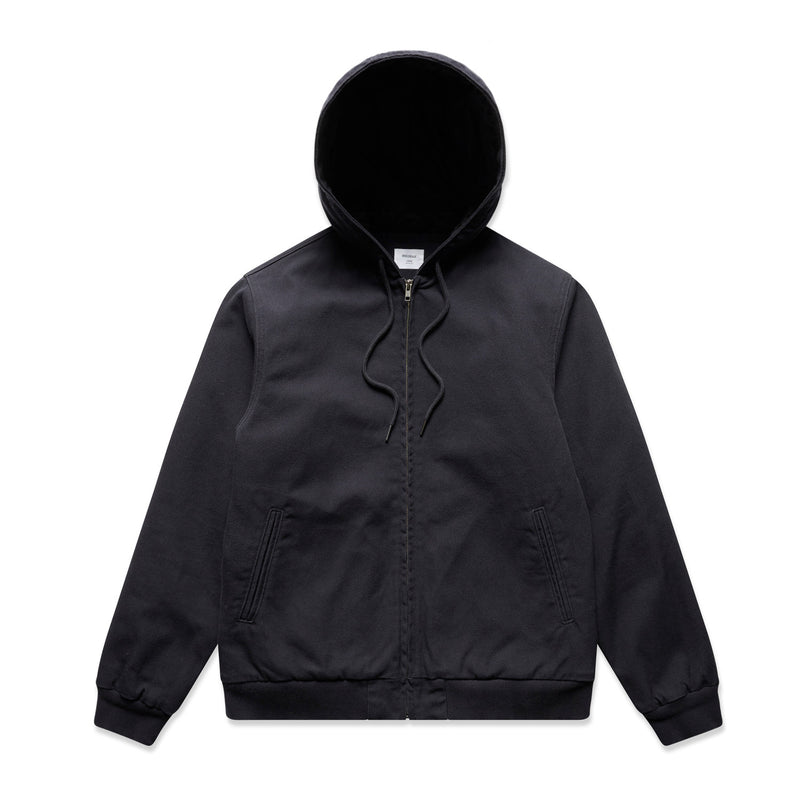 Canvas Bomber Hood Jacket | 5532
