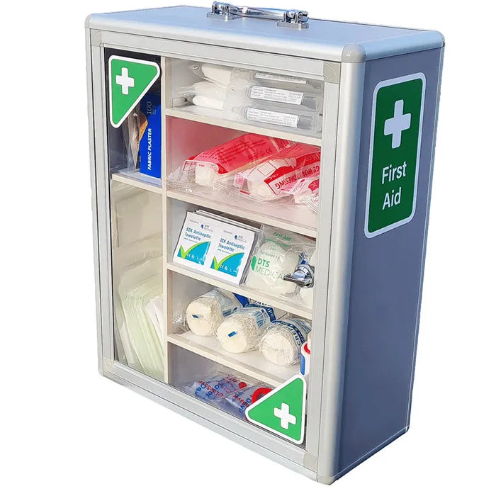 Clear Front First Aid Cabinet | 1-50 | FAK1