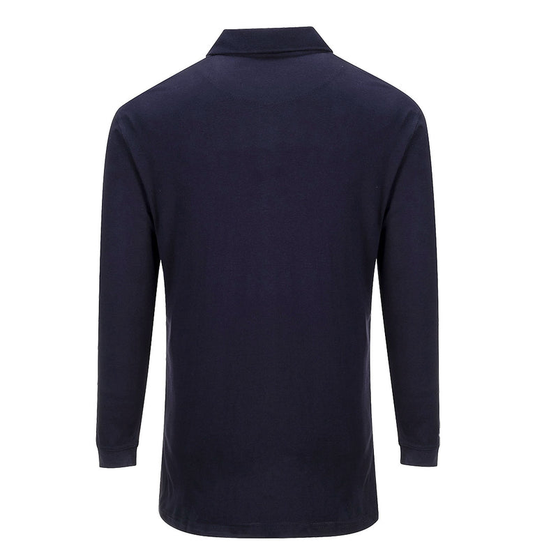 Modaflame Anti-Static FR Long Sleeve Polo Shirt - FR10