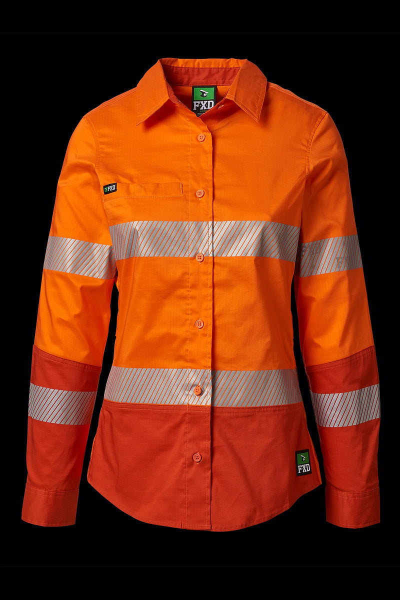 FXD |  HI-VIS TAPED 360-DEGREE STRETCH WORK SHIRT | LSH-2TW
