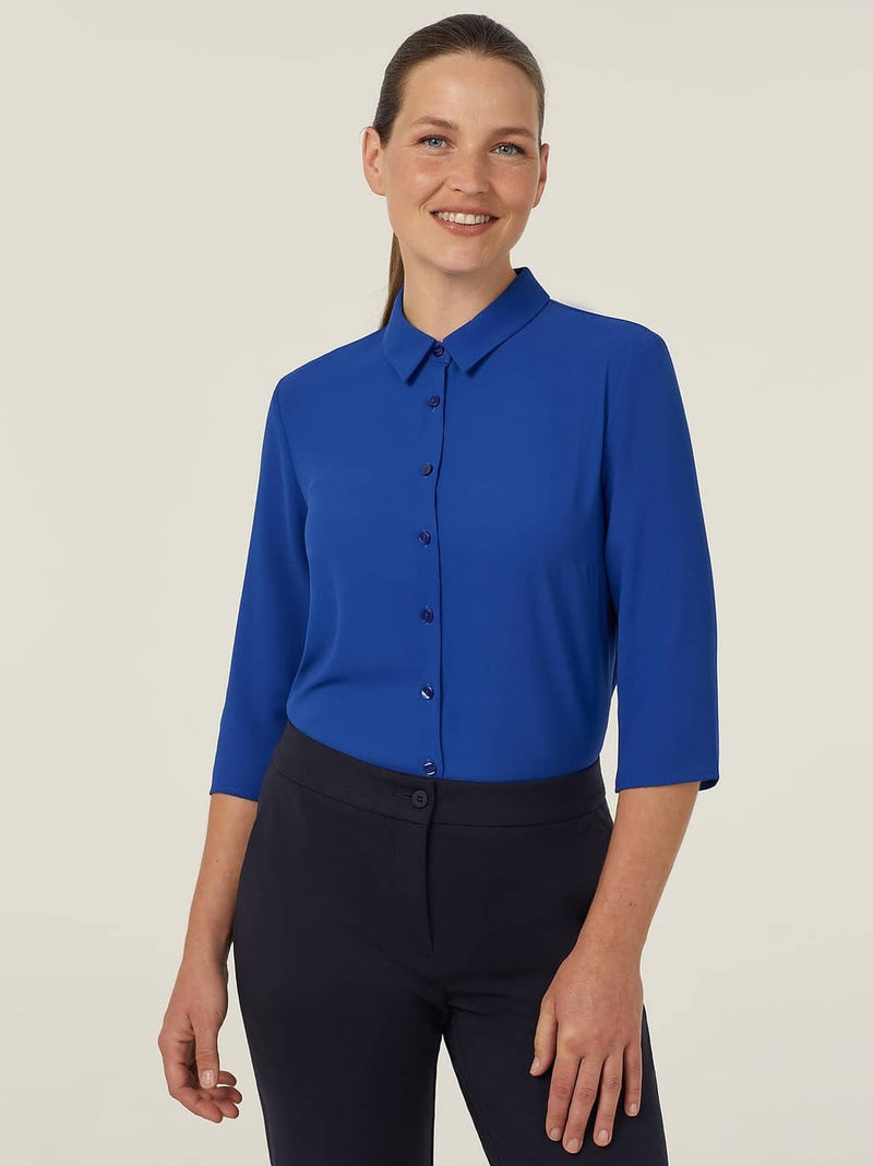 Georgie 3/4 Pleat Back Shirt | CATUKZ